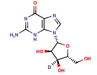 [3'-D]guanosine monohydrate