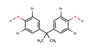 3,3’,5,5’-Tetrabromobisphenol A-d2,(OH)