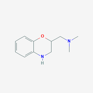 (3,4-dihydro-2H-1,4-benzoxazin-2-ylmethyl)dimethylamine