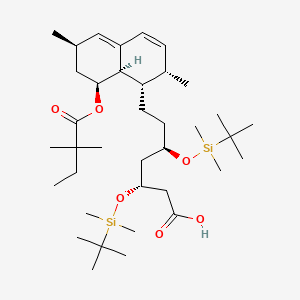 3,5-Bis(tert-butyldimethylsilyl) Simvastatin Hydroxy Acid