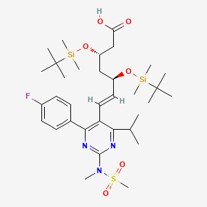3,5-Di(tert-butyldimethylsilyl) Rosuvastatin