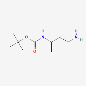(3-Amino-1-methyl-propyl)-carbamic acid tert-butyl ester