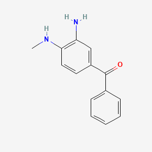 (3-Amino-4-(methylamino)phenyl) phenyl ketone