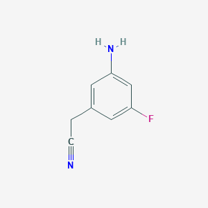 (3-Amino-5-fluorophenyl)acetonitrile