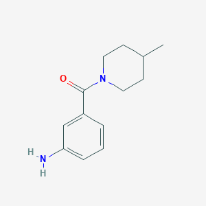 (3-Aminophenyl)(4-methyl-1-piperidinyl)methanone