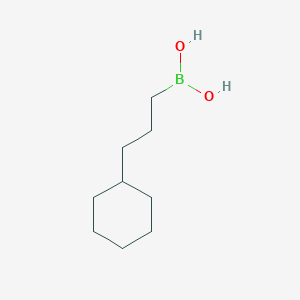 (3-Cyclohexylpropyl)boronic acid