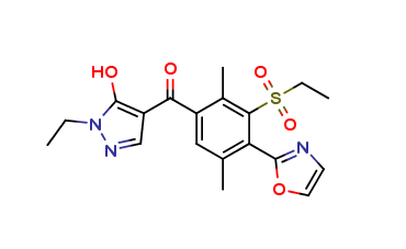 (3-Ethanesulfonyl-2,5-dimethyl-4-oxazol-2-yl-phenyl)-(1-ethyl-5-hydroxy-1H-pyrazol-4-yl)-methanone