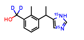 3-Hydroxy Medetomidine-15N2,d2