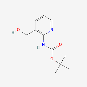 (3-Hydroxymethylpyridin-2-yl)carbamic acid tert-butyl ester