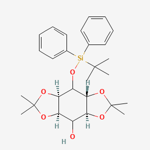 3-O-[(t-Butyldiphenylsilyl]-1,2:4,5-bis-O-(1-methylethylidene) D,L-myo-Inositol