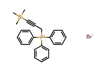 (3-Trimethylsilyl-2-propynyl)triphenylphosphonium Bromide