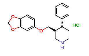 (3R,4R)-3-((benzo[d][1,3]dioxol-5-yloxy)methyl)-4-phenylpiperidine hydrochloride