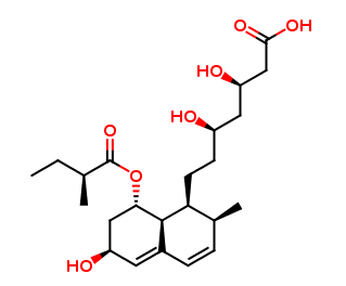 (3R,5R)-3,5-dihydroxy-7-((1S,2S,6S,8S,8aS)-6-hydroxy-2-methyl-8-(((S)-2-methylbutanoyl)oxy)-1,2,6,7,