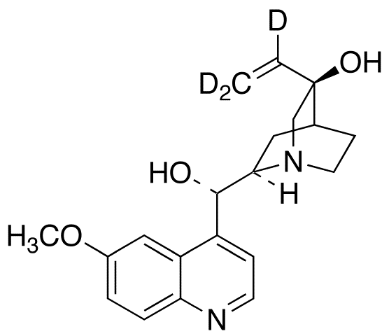 (3S)-3-Hydroxy Quinidine-vinyl-d3
