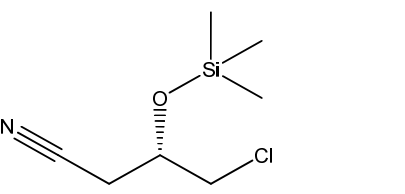 (3S)-4-Chloro-3-[(trimethylsilyl)oxy]butanenitrile