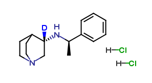 (3S)-N-[(1R)-1-Phenylethyl]-1-azabicyclo[2.2.2]octan-3-amine-d1 Dihydrochloride