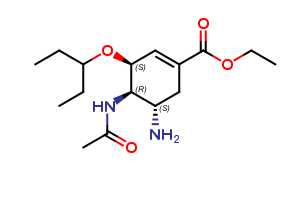 (3S,4R,5S)-4-Acetylamino-5-amino-3-(1-ethyl-propoxy)-cyclohex-1-enecarboxylic acid ethyl ester