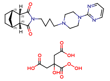 (3aR,4R,7S,7aS)-2-(4-(4-(pyrimidin-2-yl)piperazin-1-yl)butyl)hexahydro-1H-4,7-methanoisoindole-1,3(2