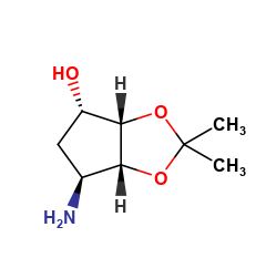 (3aS,4S,6S,6aR)-6-amino-2,2-dimethyltetrahydro-4H-cyclopenta[d][1,3]dioxol-4-ol