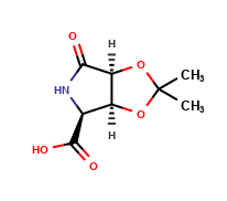 (3aS,4S,6aS)-2,2-dimethyl-6-oxotetrahydro-3aH-[1,3]dioxolo[4,5-c]pyrrole-4-carboxylic acid