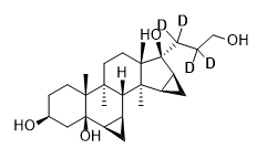 3b,5b-Dihydroxy Drospirenone-d4 Ring-opened Alcohol Impurity