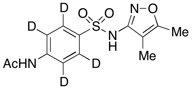 4'-[(4,5-Dimethyl-3-isoxazolyl)sulfamoyl]acetanilide-d4