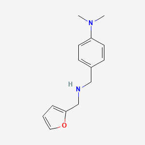(4-{[(Furan-2-ylmethyl)-amino]-methyl}-phenyl)-dimethylamine