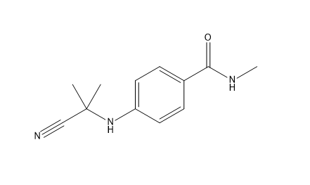 (4-((2-Cyanopropan-2-yl)amino)-N-methylbenzamide)