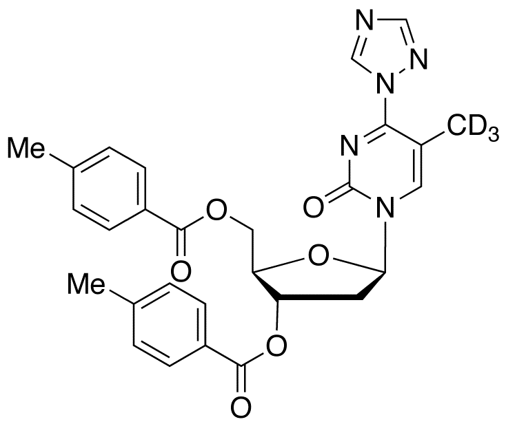 4-(1,2,4-Triazolyl)-3’5’-di-O-4-toluoyl-5-methyl-2’-deoxycytidine-d3