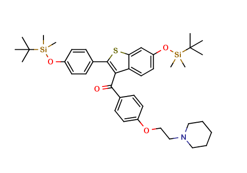 4,6-di(tert-Butyldimethylsily) Raloxifene