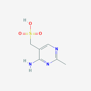 (4-Amino-2-methylpyrimidin-5-yl)methanesulfonic acid