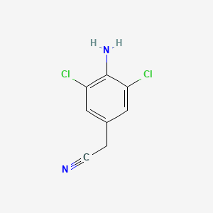 (4-Amino-3,5-dichlorophenyl)acetonitrile