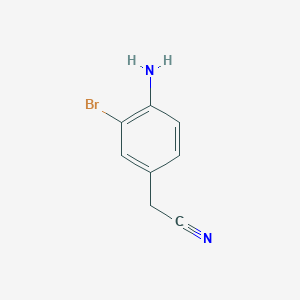 (4-Amino-3-bromophenyl)acetonitrile