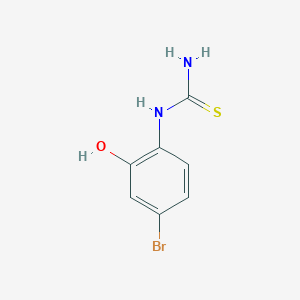 (4-Bromo-2-hydroxyphenyl)thiourea