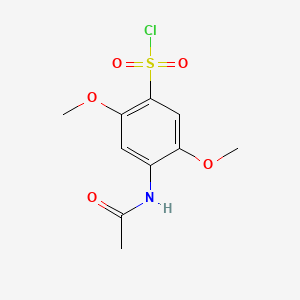 4-Chlorosulfonyl-2,5-dimethoxyacetanilide