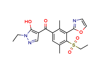 (4-Ethanesulfonyl-2,5-dimethyl-3-oxazol-2-yl-phenyl)-(1-ethyl-5-hydroxy-1H-pyrazol-4-yl)-methanone