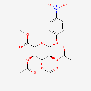 4-Nitrophenyl 2,3,4-tri-O-acetyl-β-D-glucuronic Acid, Methyl Ester
