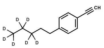 4-Pentylphenylacetylene-d7
