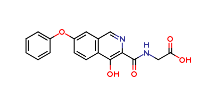 (4-hydroxy-7-phenoxyisoquinoline-3-carbonyl)glycine