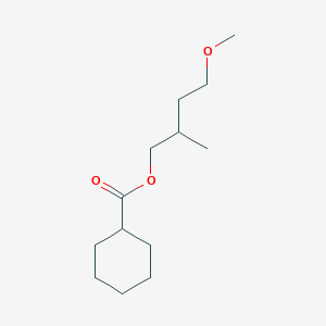 
4-methoxy-2-methylbutyl cyclohexanecarboxylate