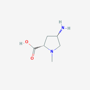 (4S)-4-amino-1-methyl-L-proline