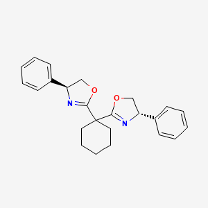 (4S,4'S)-2,2'-Cyclohexylidenebis[4,5-dihydro-4-phenyloxazole]