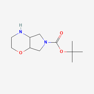 (4aS,7aR)-tert-butyl hexahydropyrrolo[3,4-b][1,4]oxazine-6(2H)-carboxylate