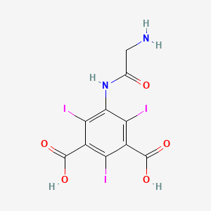5-(2-Aminoacetamido)-2,4,6-triiodo-isophthalic Acid