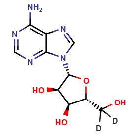 [5',5''-D2]adenosine