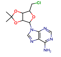 5’-Chloro-5’-deoxy-2’,3’-O-isopropylideneadenosine