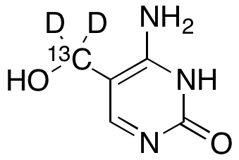 5-(Hydroxymethyl)cytosine-d2,13C