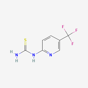 [5-(trifluoromethyl)pyridin-2-yl]thiourea