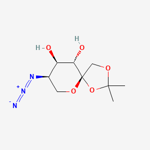 5-Azido-5-deoxy-1,2-O-isopropylidene-β-D-fructose
