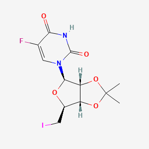 5-Deoxy-5-iodo-2,3-O-isopropylidene-5-fluorouridine